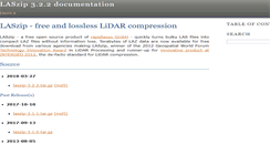 Desktop Screenshot of laszip.org